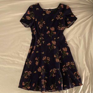 Princess Highway Airy Emphasis Mini Dress Navy
